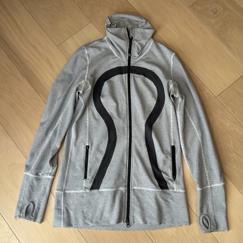 Lululemon In Stride Jacket Full Zip Long Sleeve *Stains Women’s 10